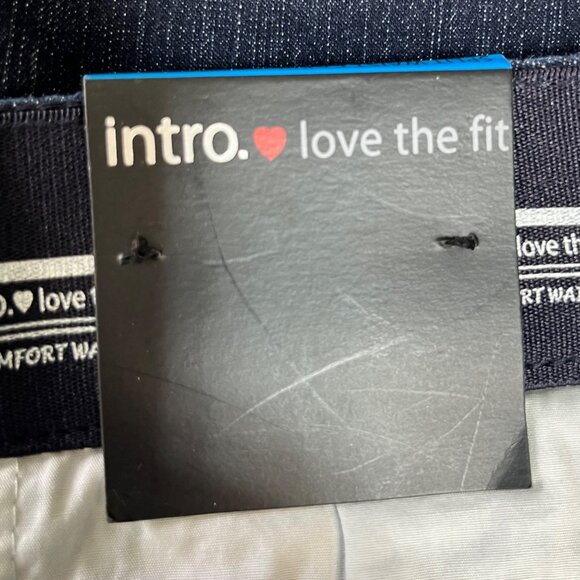 Intro Capri Pants Jeans Womens Size 24W Dark Wash Comfort Waist New - Picture 9 of 12